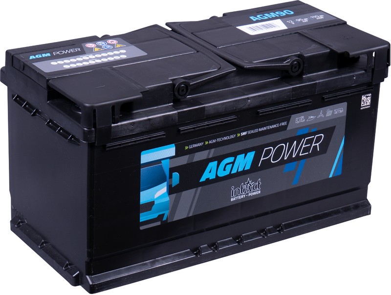 Intact AGM 95Ah | bateria auxiliar | 2 años de garantia.
