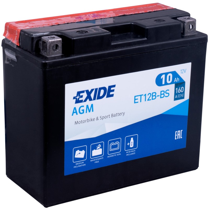 Exide YT12B-4 = GT12B-4