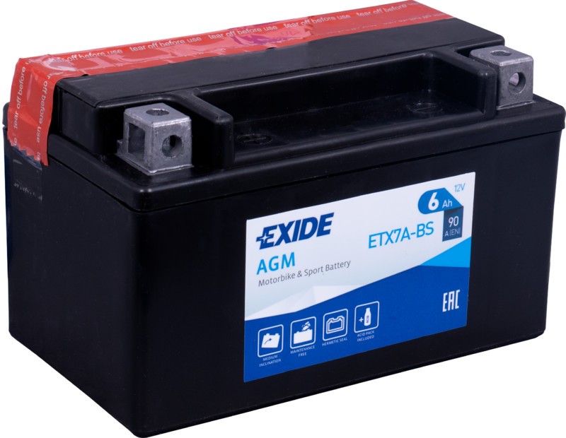  EXIDE YTX7A-BS