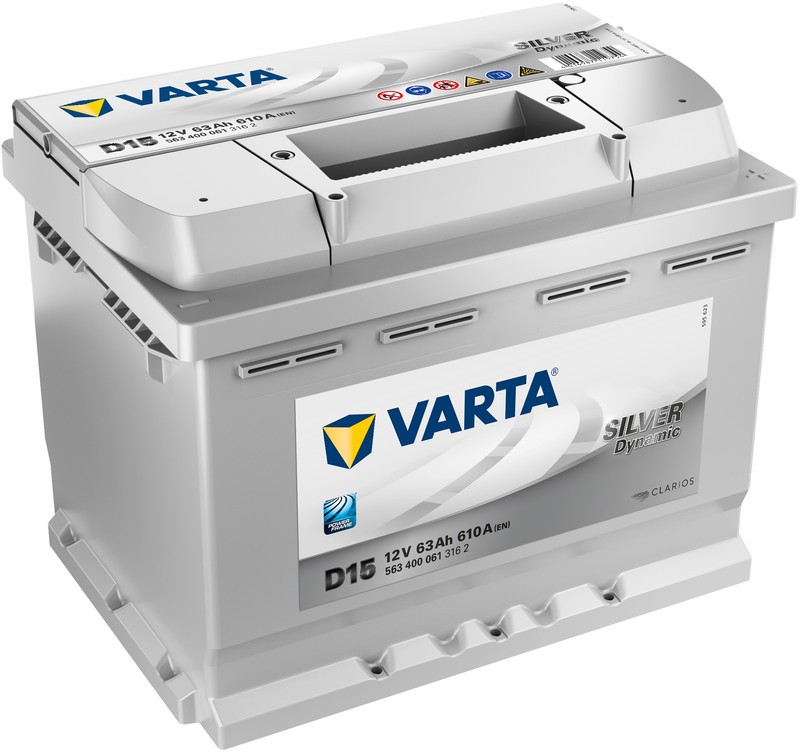 Varta D15 Silve dynamic | 63Ah