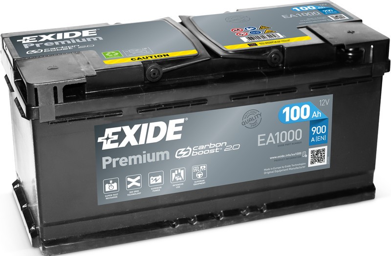 EXIDE EA1000 | 100ah 900A | GAMA ALTA  ¡¡OFERTA!!