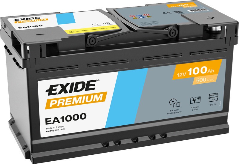 EXIDE EA1000 | 100ah 900A | GAMA ALTA  ¡¡OFERTA!!