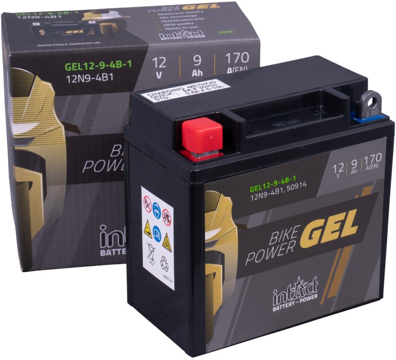 IntAct Gel YB9-B = 12N9-4B1 9Ah | 170A 12V ¡¡ Oferta !!