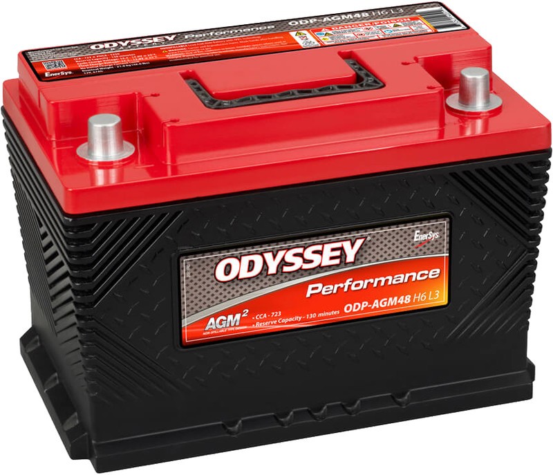 ODYSSEY ODP - AGM48 H6 L3 (48-720) | 67AH 720A CCA, 1250 A CCA, 5 seg. ¡¡OFERTA!!