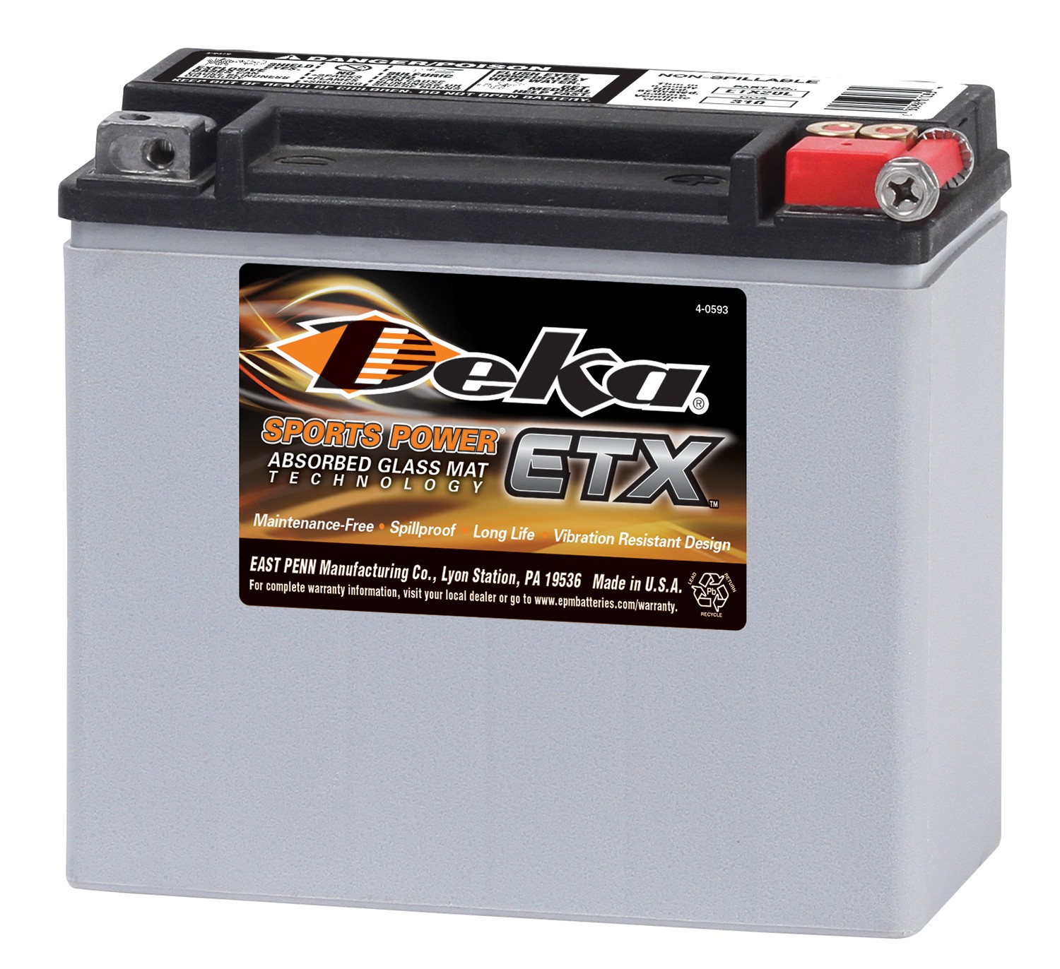 Deka AGM ytx20l bs
