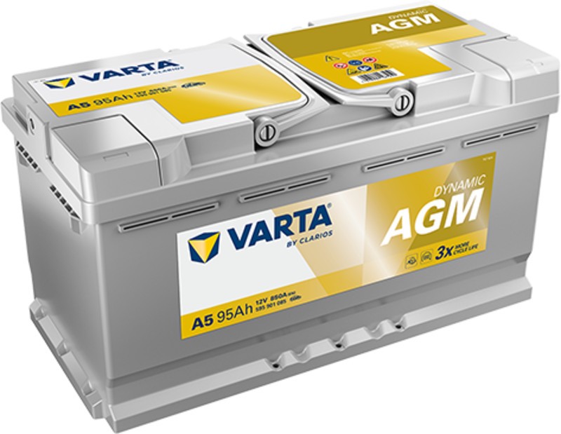 Varta AGM A5 Start- Stop | 95ah / Antigua Ref. G14