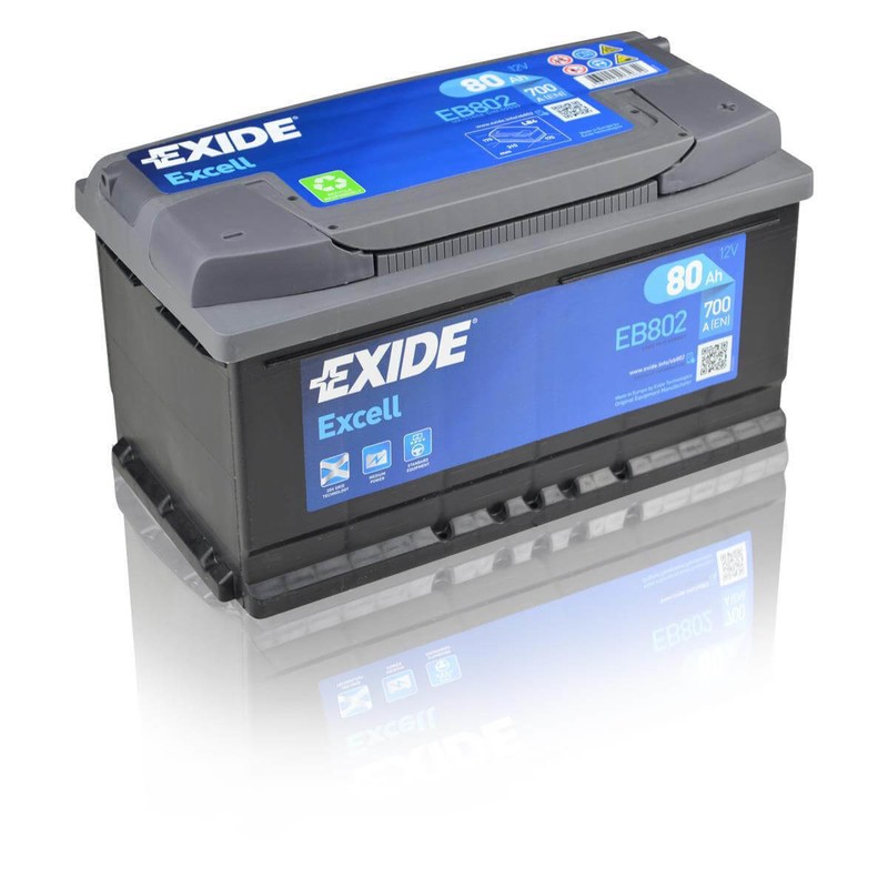 Exide EB802 | 12V 80ah 700A