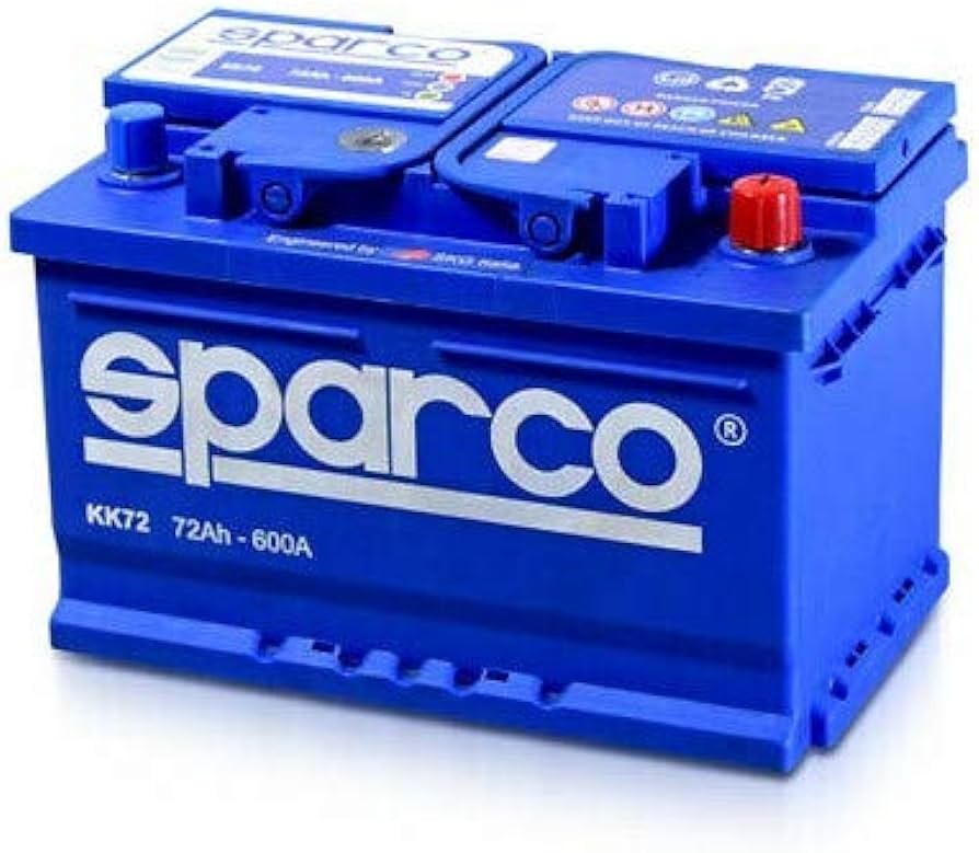 Bateria Sparco 72ah 600A