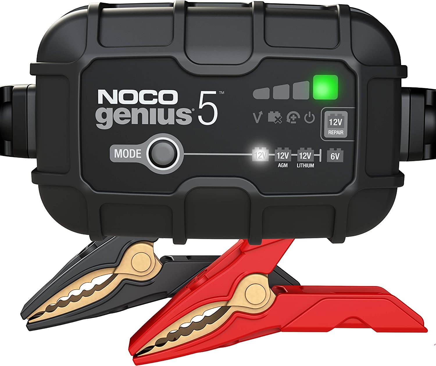 Noco Genius 5 | 6V & 12V - 5A ( Para baterias de acido-plomo y litio)