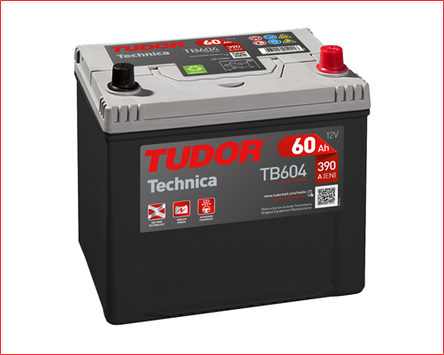 Tudor TB604 60ah 12V | 390A