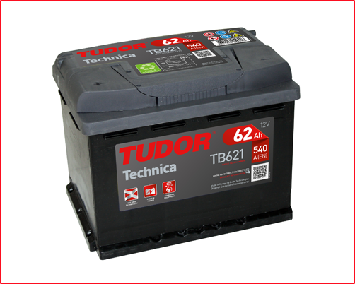Tudor  TB621 | 62ah 540A + Izquierda