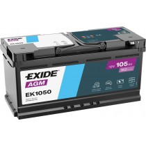 EXIDE EK1050 AGM 105Ah 950A