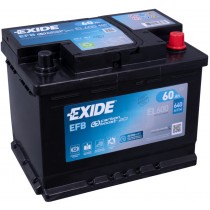 EXIDE EL600 EFB 60Ah 640A START-STOP