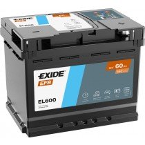 EXIDE EL600 EFB 60Ah 640A START-STOP