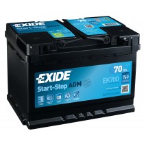 Exide EK700 AGM 70ah 760A