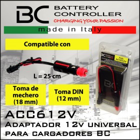Cable mechero -cam-bus para Cargadores BC