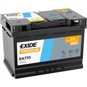 Exide EA770 | 12V 77Ah 760A Gama alta  ¡¡Oferta!!