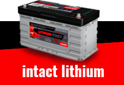 Baterías Intact Lithium autocaravanas