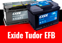 Baterías Tudor EFB