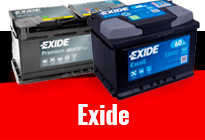 Baterías Exide