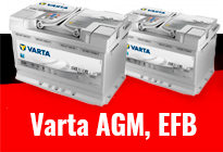 Baterías Varta AGM EFB